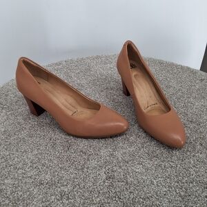 Sofft Sz 10m Tan Women's Heels